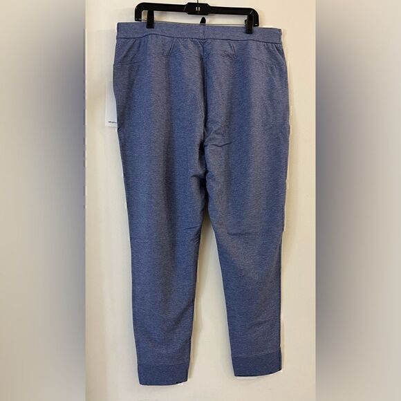 NWT Ministry Of Supply Women’s Fusion Terry Jogger in Indigo Heather Size XXL - Picture 6 of 15